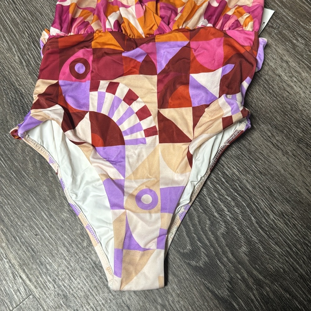Farm Rio Ombre Graphic Toucans One-Piece Swimsuit, small, $228 - Picture 10 of 16